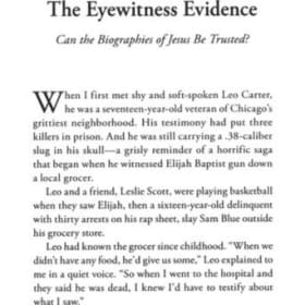 CHRISTIAN LIFE: THE CASE FOR CHRIST item