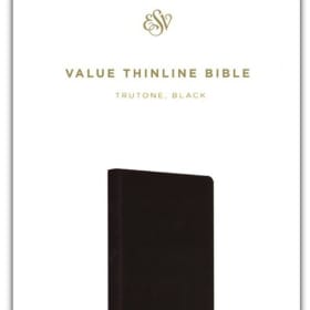 VALUE BIBLE: ESV THINLINE (BLACK SYNTHETIC LEATHER) item