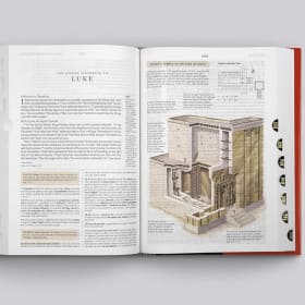 STUDY BIBLE: ESV W/INDEX (BURGUNDY LEATHER) item