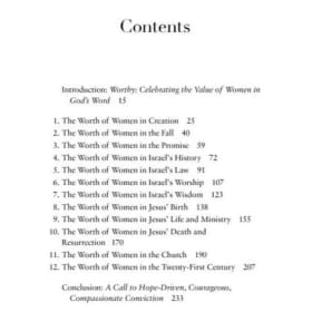 CHRISTIAN LIFE: WORTHY item