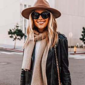 Womens Biker Leather Jacket item