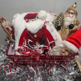 #3-Santa Towel Basket item