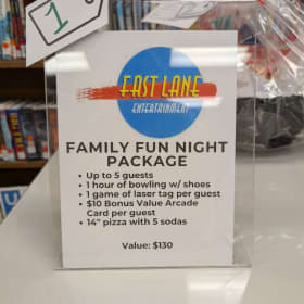 #1 Fast Lane Family Fun Night Package item