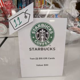 #11 Starbucks Gift Cards item