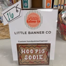 #16 Little Banner Co Hand-painted Banner item