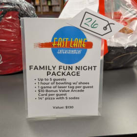 #26 Fast Lanes Family Fun Night Package item