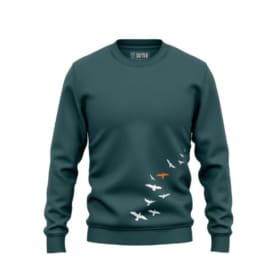 Sutsu Slim Fit Sweatshirt Star Fly Away item