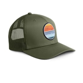 Sutsu Trucker Cap Army & Black Mountains & All (#1) item
