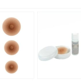 Mamelons en silicone (bronzé) item