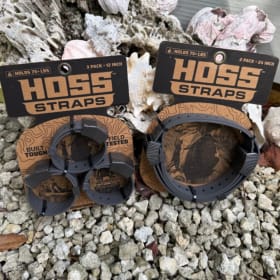 Hoss Straps – 24" & 12" Strap Packs - Charcoal item