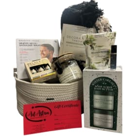$50 Massage Gift Certificate & Spa Gift Basket item