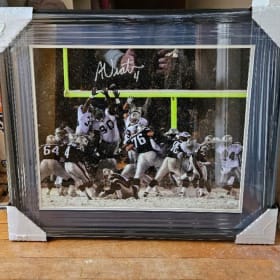 Adam Vinatieri "The Kick" SIGNED and FRAMED 16x20 item