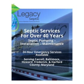 #8 One Septic Pumping in Carroll County item