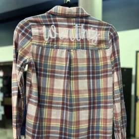 "Worthy" XS/L/XL BOGO-flannel/chambray item