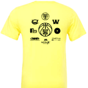 Full Court For A Cure Unisex Adult T-shirt - Yellow Small item
