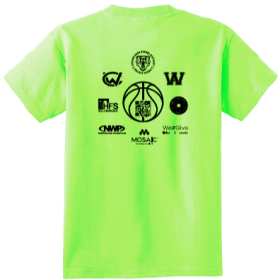 Full Court For A Cure Youth T-Shirt - Green Large item