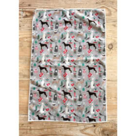 Christmas Hound Microfibre Towel item