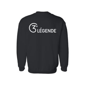 Chandail à col rond en coton ouaté item