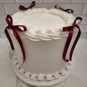 Red Velvet Bow Cake item