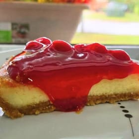 Classic Cherry Cheesecake item