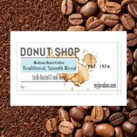 12 oz ground Donut Shop coffee item
