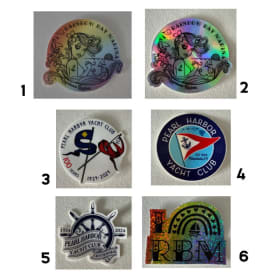 PHYC Sticker-Pin-Magnet  Collection item