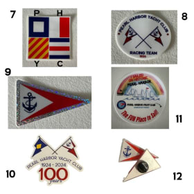 PHYC Sticker-Pin-Magnet  Collection item