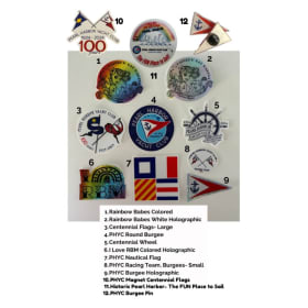 PHYC Sticker-Pin-Magnet  Collection item