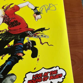 CIRCLE JERKS LIVE RECORD 2 LP SIGNED BY THE BAND NEW item