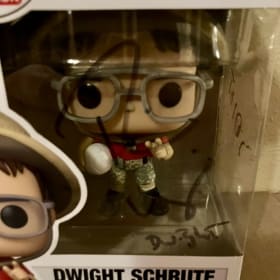 THE OFFICE DWIGHT FUNKO POP SIGNED BY RAINN WILSON item