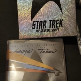 STAR TREK THE COMPLETE SERIES SIGNED BY GEORGE TAKEI item