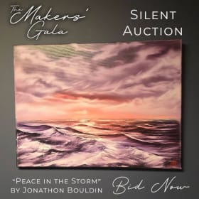 18x24 "Peace in the Storm" Orig Painting by Jonathon Bouldin item