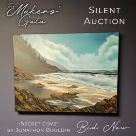 18x24 "Secret Cove" Orig Painting by Jonathon Bouldin item