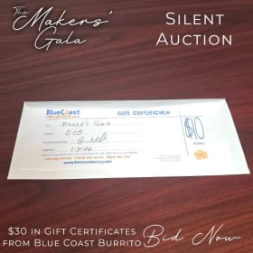 $30 in Gift Certificates from Blue Coast Burrito Cookeville item