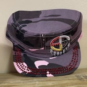 Women's Pink Camo Medicine Wheel Cap item