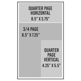 3/4 Page Color Ad item