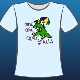 Alex Gator T-Shirt (Adult) item