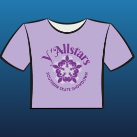 Y'Allstars Logo Crop T-Shirt item