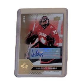 2022 Ann-Renée Desbiens signed hockey card item