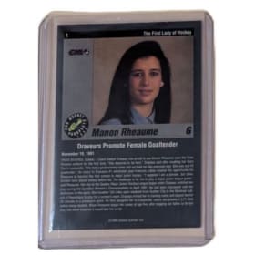 Manon Rheaume Signed Prospects Hockey Card item