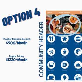 Community Header- Chamber Member Discount item