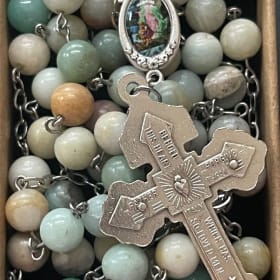 Desert Jasper Rosary – Grounding Strength & Logo Colors item