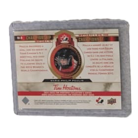 Marie-Philip Poulin signed hockey card item