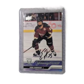 2024 Erin Ambrose Signed Hockey Card item