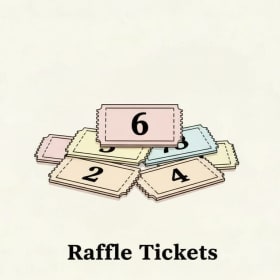 6 Raffle Tickets item