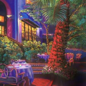 The Hotel Terrace in San Antonio by Gina Duffy item