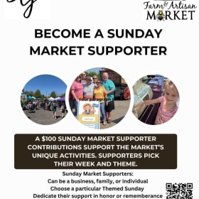 Sunday Market Supporters item