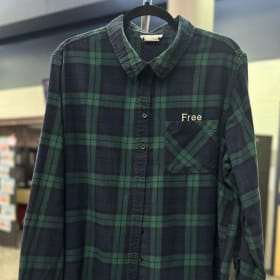 "Free" Men's 2XL BOGO flannel item