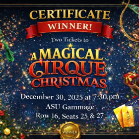 Gammage Tickets - A Magical Cirque Christmas - 12/30 at 7:30 item