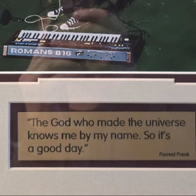 Forest Frank – “Good Day” Framed Display item